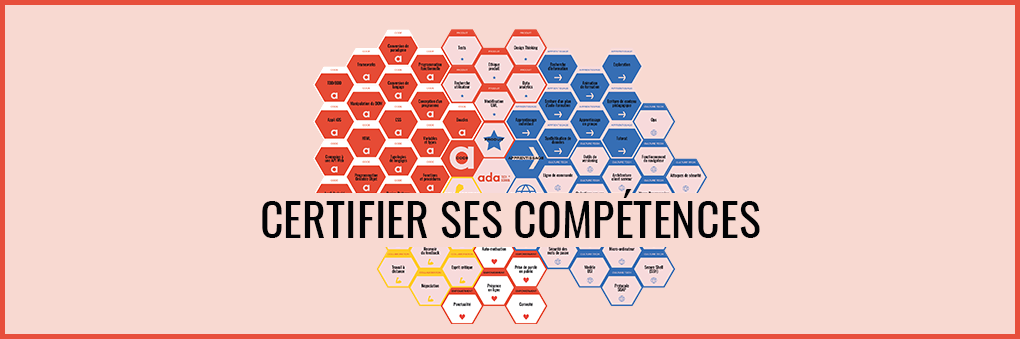 Les badges : système de validation de compétences Made by Ada Tech School